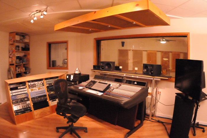 Giant Steps Recording Control Room
